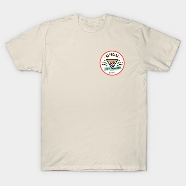 Official Pizza Inspector T-Shirt by KodiakMilly